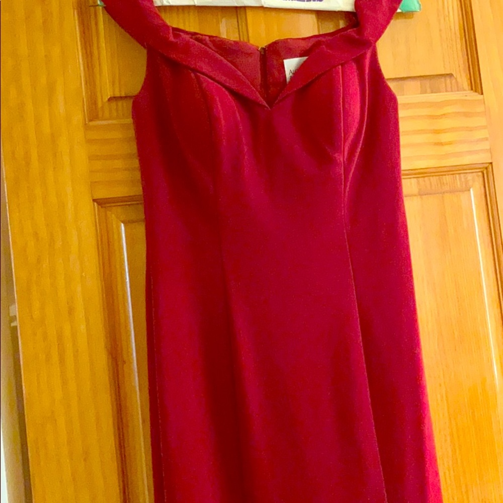 Red dress